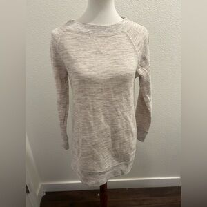 Caslon White Textured Pullover
